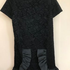 Black cocktail dress